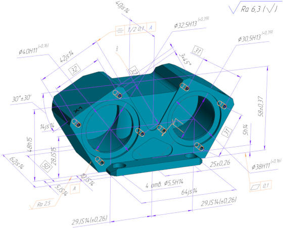 Авто компас 3d